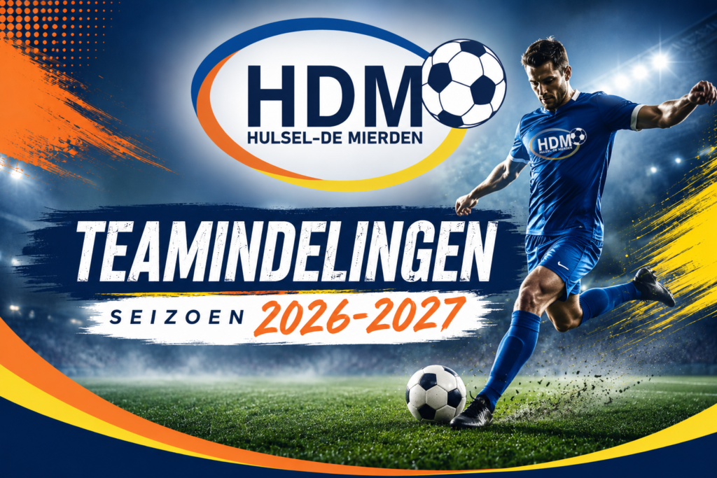 Indeling Jeugdteams HDM
