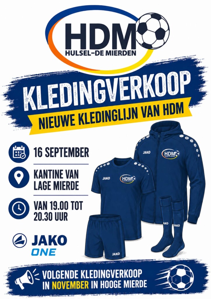 kledingverkoop Lage Mierde